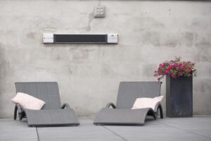 Sunred HS15 Heatpanel carbon terrasverwarmer 1800W | Geeft geen licht