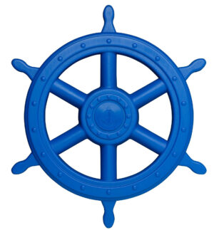 Swing King piratenstuurwiel voor speelhuisje 40 cm blauw