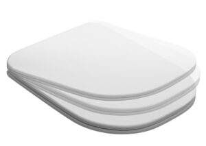 TRIBECA SLIM Soft close toiletzitting, duroplastic/wit