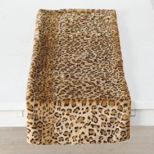Tafelloper woonkleed Luipaard Leopard Safari Plaid 140x40cm 100% polyester
