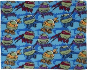 Teenage Mutant Ninja Turtles fleece deken, Ninja Turtles plaid