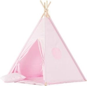 Tipi Tent / Speeltent Kinderkamer Pink - Speeltent voor Kinderen - Kindertent - Indianentent - Wigwam 100x100x120cm