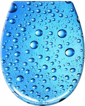 Toiletbril Bubble Marine Blauw 37x45cm
