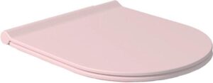 Toiletbril Salenzi Form Slim Mat Roze Quickrelease Softclose Toiletzitting