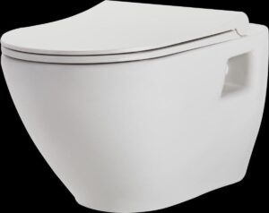 Toiletpot Hangend Seine Randloos Diepspoel Met Softclose Toiletbril Marne Wit