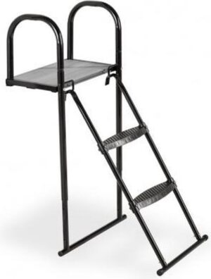Trampoline platform met ladder - EXIT - 99 x 41 cm (maat L)