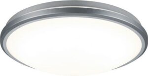 Trio Lighting Captur - Plafondlamp - met sensor - 1 lichts - Ø 320 mm - grijs