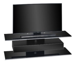 Tv-meubel Winnie 140 cm breed - Zwart