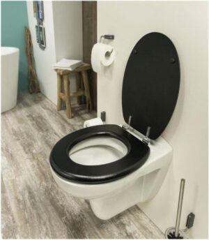 Universele WC-Bril | Toiletbril | Toiletzitting | Easy Clean | Snelle Montage | Afklikbare Scharnieren
