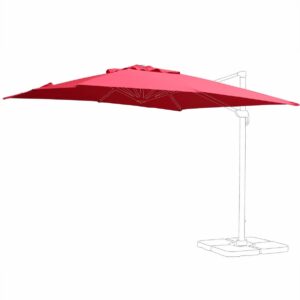 Vervangingsdoek voor Falgos parasol 3x3m