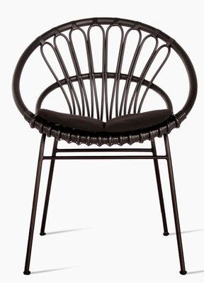 Vincent Sheppard Roxanne Dining Chair - Tuinstoel - Zwart
