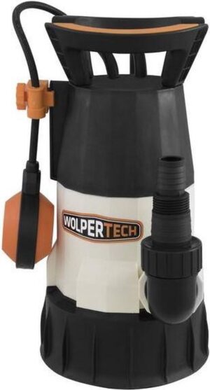 WOLPERTECH RVS Vuilwater dompelpomp TSP 1100 Inox, inclusief regenmeter, 7500L / per uur