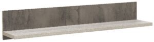 Wandplank Sandro 160 cm breed in licht grijs eiken