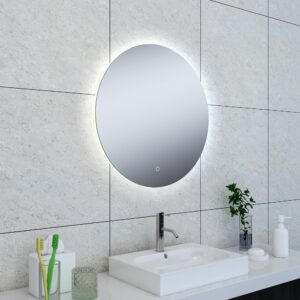Wiesbaden Soul ronde spiegel met LED verlichting 60 cm