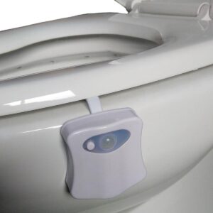 WiseGoods - Luxe Led Motion sensor - LED - WC Toilet Licht - 8 Kleuren - Backlight voor Toiletpot - Toiletbril Lamp