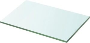 Zwevende Wandplank Glas 20x30cm (Incl fotolijst) - Boekenplank - Muurplank - Wandrek - Boeken plank