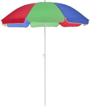 [casa.pro]® Strandparasol - parasol - Meerkleurig