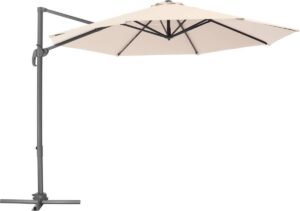 tectake- parasol Daria beige - 403133