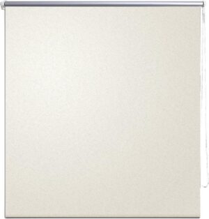 vidaXL Rolgordijn (wonen) Rolgordijn verduisterend 40 x 100 cm gebroken wit