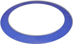 vidaXL Veiligheidsmat PE blauw voor 10ft/3,05m ronde trampoline