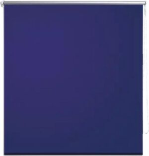 vidaXL - Wonen Rolgordijn - Verduisterend 80 x 230 cm - marineblauw 240149