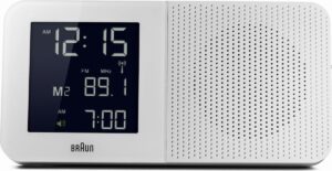 Braun Wekker Radio Wit Radio Controlled BNC010WH-SRC