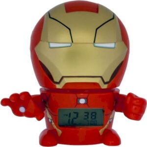 Bulbbotz Wekker Avengers: Ironman 14 Cm Rood
