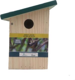 Vogelbescherming Nestkast met schuin dakje