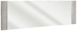 Wandspiegel Sandro 190 cm breed in licht grijs eiken
