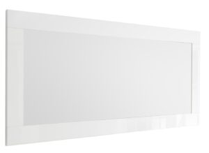 Wandspiegel Urbino 170 cm breed in hoogglans wit