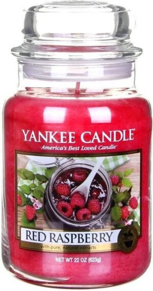 Yankee Candle Large Jar Geurkaars - Red Raspberry
