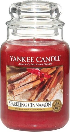 Yankee Candle Large Jar Geurkaars - Sparkling Cinnamon