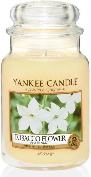 Yankee Candle Large Jar Geurkaars - Tobacco Flower